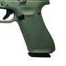 Glock 34 Gen5 MOS 9mm Luger 5.31in Black nDLC/Metallic Green Cerakote Pistol - 17+1 Rounds - Green