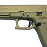 Glock 34 Gen5 MOS 9mm Luger 5.31in Metallic Green Cerakote Pistol - 17+1 Rounds - Green