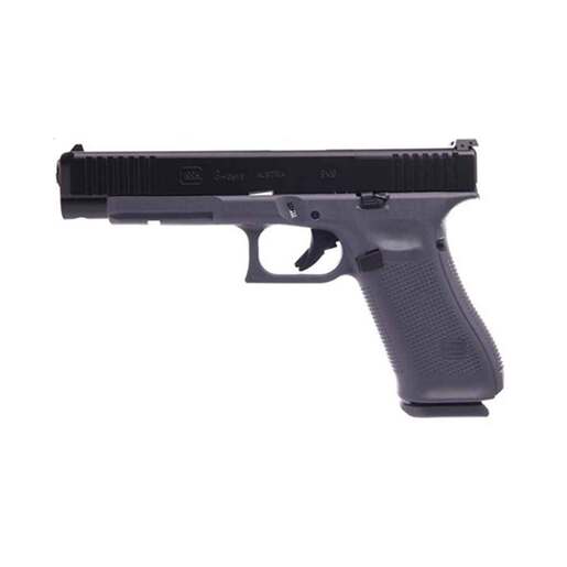 Glock 34 MOS 9mm Luger 5.31in NDLC Gray Pistol - 10+1 Rounds - Gray image