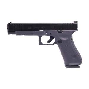 Glock 34 MOS 9mm Luger 5.31in NDLC Gray Pistol - 17+1 Rounds