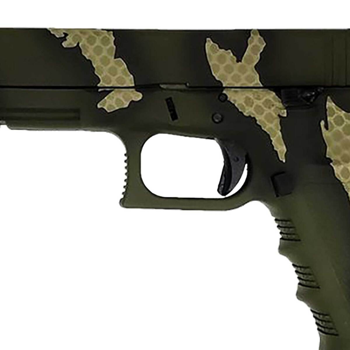 Glock 35 Gen3 40 S&W 5.31in Riptile Camo Cerakote Pistol - 15+1 Rounds - Camo Glock 35 Gen3 40 S&W 5.31in Riptile Camo Cerakote Pistol - 15+1 Rounds - Camo