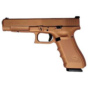 Glock 35 Gen4 MOS 40 S&W 5.31in Copper Cerakote Pistol - 15+1 Rounds