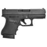 Glock 36 45 Auto (ACP) 3.78in Matte Black Pistol - 6+1 Rounds - Black