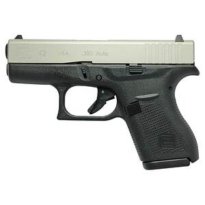 Glock 42 380 Auto (ACP) 3.25in Aluminum/Black Pistol - 6+1 Rounds