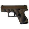Glock 42 380 Auto (ACP) 3.25in Flat Dark Earth/FDE Camo Cerakote Pistol - 6+1 Rounds - Camo