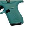 Glock 42 380 Auto (ACP) 3.25in Gold/Green Metallic Cerakote Pistol - 6+1 Rounds - Green