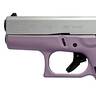 Glock 42 380 Auto (ACP) 3.25in Silver/Metallic Purple Cerakote Pistol - 6+1 Rounds - Purple