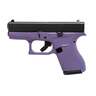 Glock 42 Purple 380 Auto (ACP) 3.26in Elite Black Pistol - 6+1 Rounds - Purple