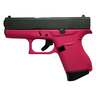 Glock 43 9mm Luger 3.39in Sig Pink/Black Cerakote Pistol - 6+1 Rounds - Pink