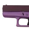 Glock 43 9mm Luger 3.39in Crushed Orchid Pistol - 6+1 Rounds - Purple