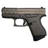 Glock 43 9mm Luger 3.39in Gray/FDE Flag Cerakote Pistol - 6+1 Rounds - Gray