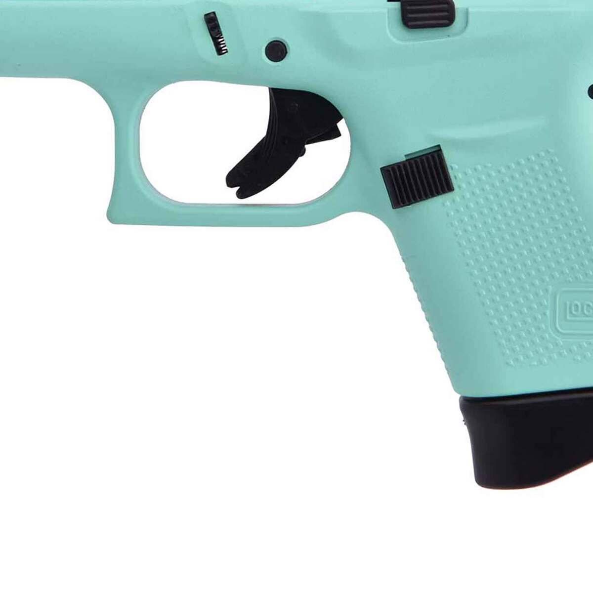 Glock 43 9mm Luger 3.39in Matte Black Pistol - 6+1 Rounds - Blue Glock 43 9mm Luger 3.39in Matte Black Pistol - 6+1 Rounds - Blue