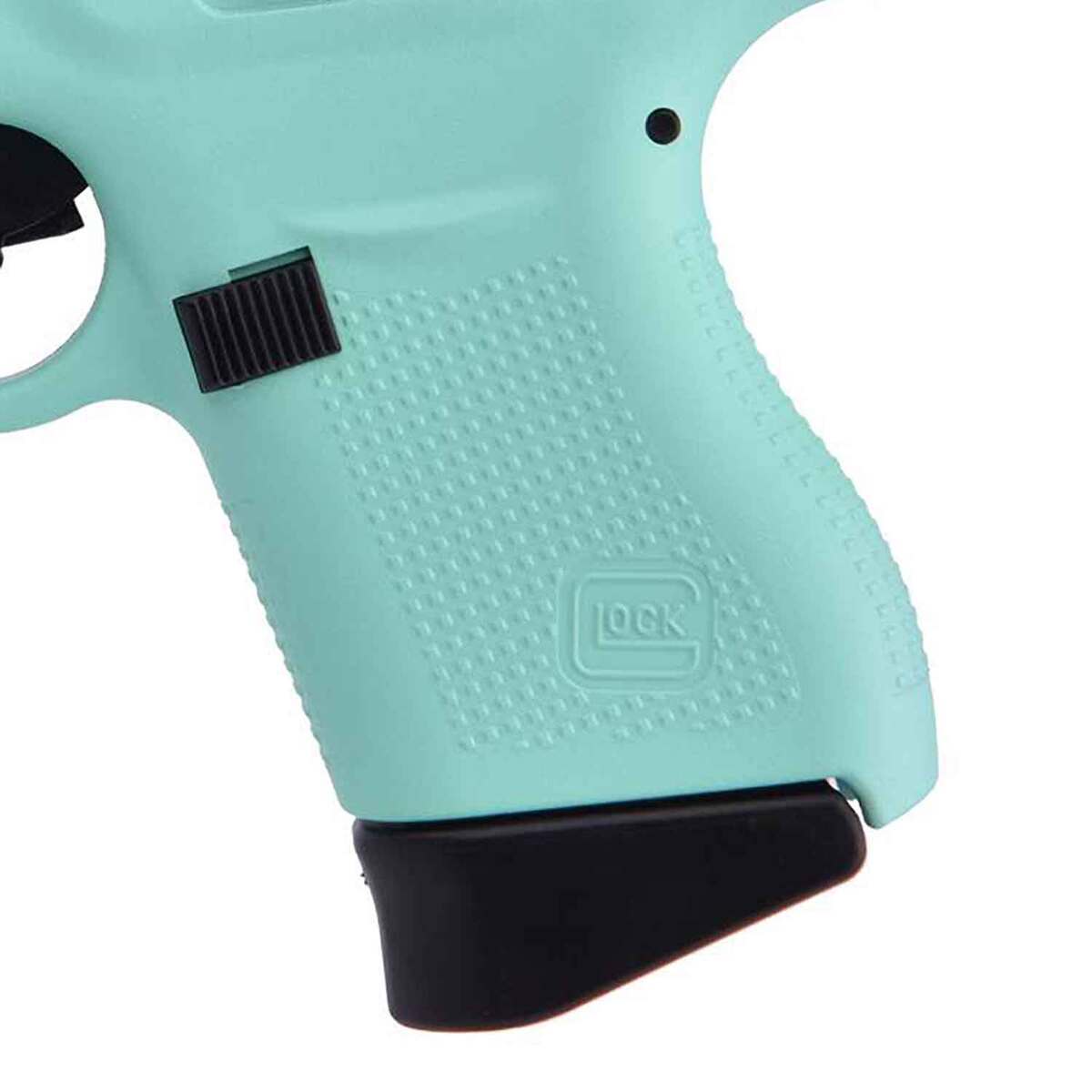 Glock 43 9mm Luger 3.39in Matte Black Pistol - 6+1 Rounds - Blue Glock 43 9mm Luger 3.39in Matte Black Pistol - 6+1 Rounds - Blue