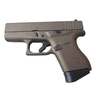 Glock 43 9mm Luger 3.39in Midnight Bronze Cerakote Pistol - 6+1 Rounds - Brown