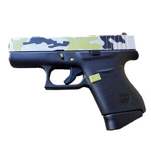 Glock 43 9mm Luger 3.39in Mojito Camo Pistol - 6+1 Rounds