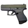 Glock 43 9mm Luger 3.39in Northern Lights Cerakote Pistol - 6+1 Rounds - Green