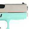 Glock 43 9mm Luger 3.39in Silver/Robins Egg Blue Cerakote Pistol - 6+1 Rounds - Blue