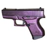 Glock 43 9mm Luger 3.41in Chameleon Viper Cerakote Pistol - 6+1 Rounds - Purple