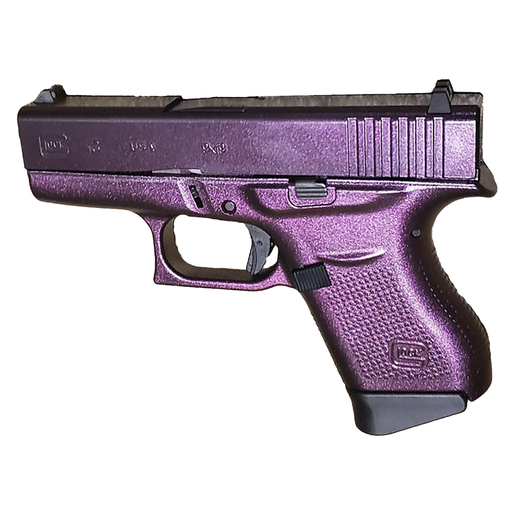 Glock 43 9mm Luger 3.41in Chameleon Viper Cerakote Pistol - 6+1 Rounds - Purple image