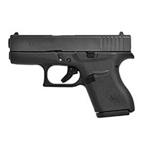 Glock 43 Refurbished 9mm Luger 3.41in Black Pistol - 6+1 Rounds - Used