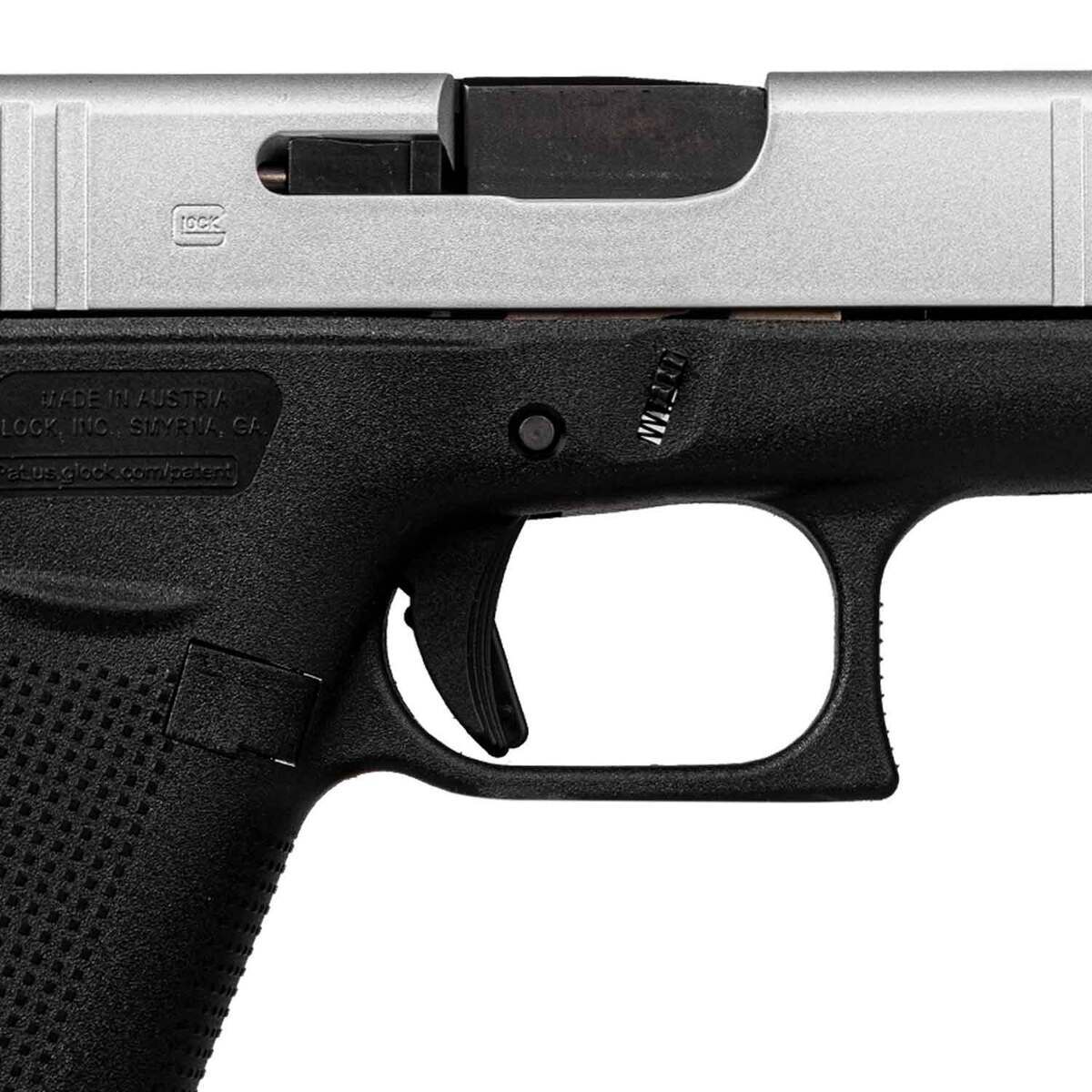 Glock 43X 9MM luger 3.41in Black/Stainless Pistol - 10+1 Rounds - Black Glock 43X 9MM luger 3.41in Black/Stainless Pistol - 10+1 Rounds - Black