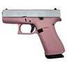 Glock 43X 9mm Luger 3.41in Champagne/Shimmer Cerakote Pistol - 10+1 Rounds - Pink