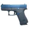Glock 43X 9mm Luger 3.41in Cobalt Blue Cerakote Pistol - 10+1 Rounds - Blue