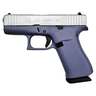 Glock 43X 9mm Luger 3.41in Crushed Orchid/Silver Cerakote Pistol - 10+1 Rounds - Purple