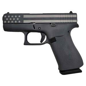 Glock 43X 9mm Luger 3.41in Gray Flag Cerakote Pistol - 10+1 Rounds