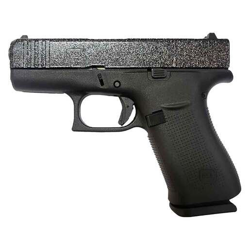 Glock 43X 9mm Luger 3.41in Holographic Glitter/Black Cerakote Pistol - 10+1 Rounds - Black Subcompact image