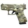 Glock 43X 9mm Luger 3.41in Multicam Cerakote Pistol - 10+1 Rounds - Camo