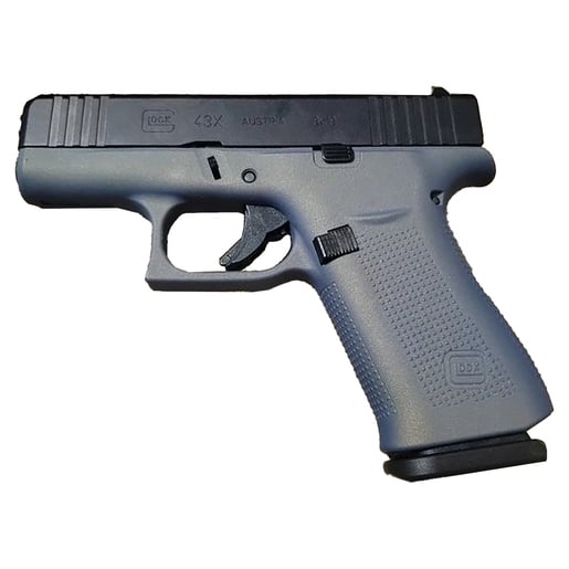 Glock 43X 9mm Luger 3.41in Northern Lights Cerakote Pistol - 10+1 Rounds - Gray image