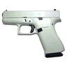 Glock 43X 9mm Luger 3.41in Opal Pegasus Cerakote Pistol - 10+1 Rounds - White