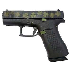 Glock 43X 9mm Luger 3.41in Shamrock Cerakote Pistol - 10+1 Rounds