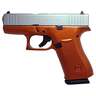 Glock 43X 9mm Luger 3.41in Solstice Cerakote Pistol - 10+1 Rounds - Orange
