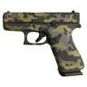 Glock 43X 9mm Luger 3.41in Subdued Camo Cerakote Pistol - 10+1 Rounds - Camo