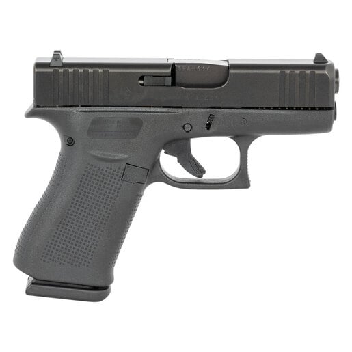 Glock 43X 9mm Luger 3.4in Black Pistol - 10+1 Rounds - Black Subcompact image