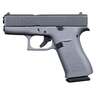 Glock 43X 9mm Luger 3.4in Concrete Gray Pistol - 10+1 Rounds - Gray