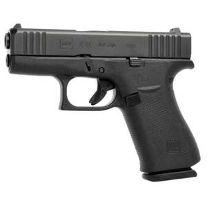 Glock 43X Rebuilt 9mm Luger 3.39in Black Pistol - 10+1