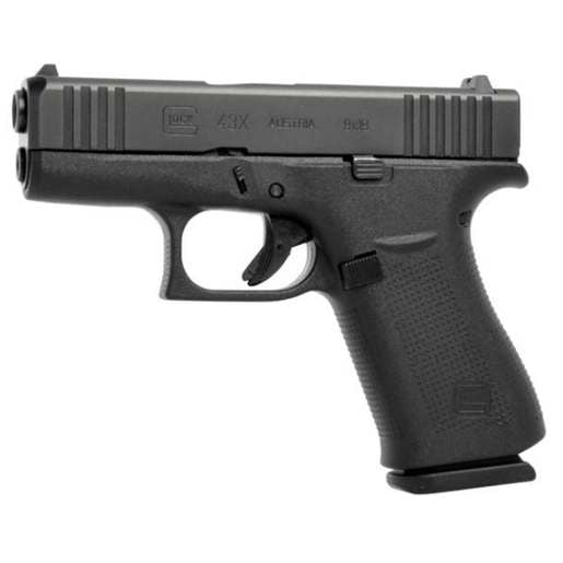 Glock 43X Rebuilt 9mm Luger 3.39in Black Pistol - 10+1 - Black Subcompact image