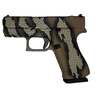 Glock 43X w/MOS 9mm Luger 3.41in Riptile Cerakote Pistol - 10+1 Rounds - Camo