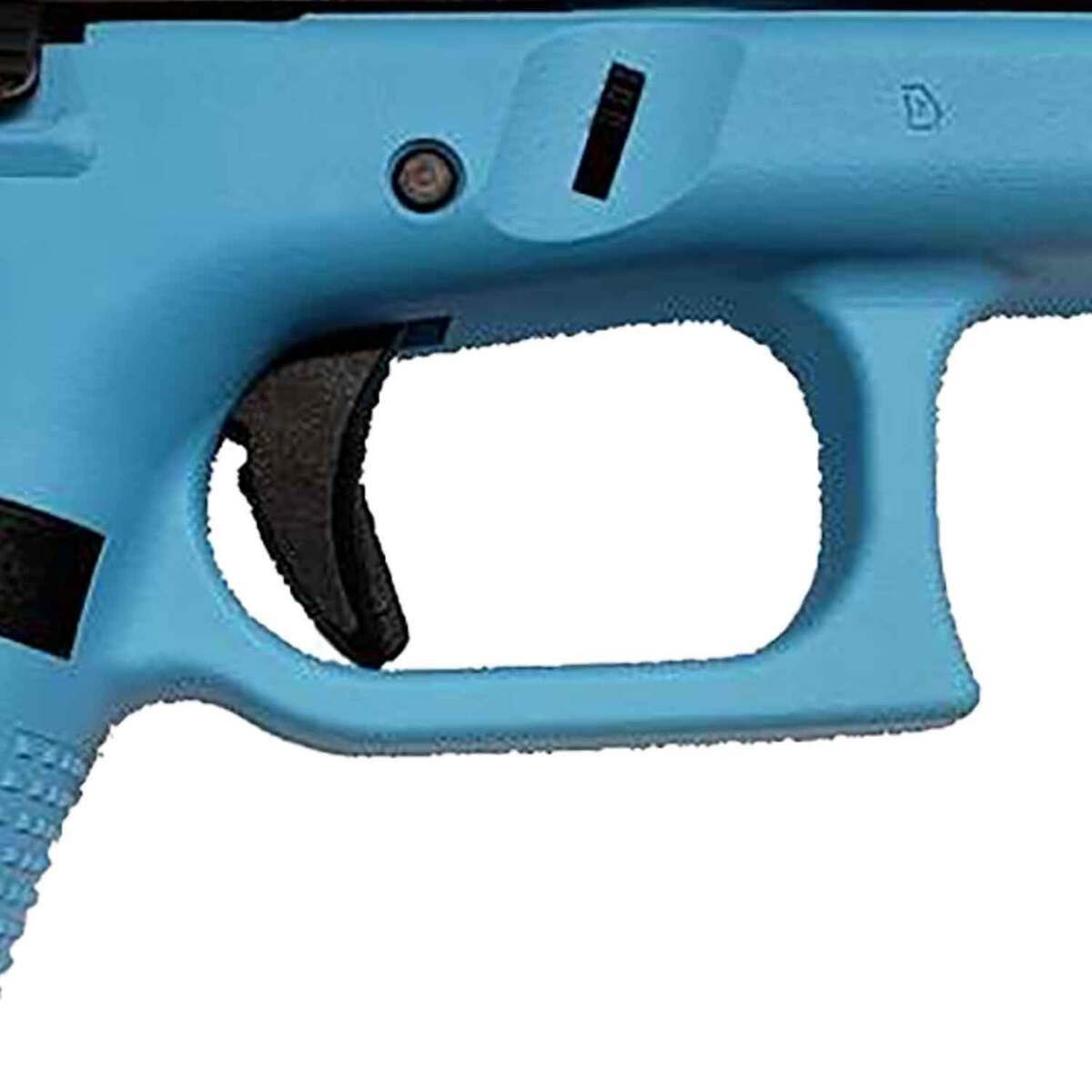 Blue Raspberry Cerakote Glock 44 22 Long Rifle 4in Blue Raspberry Cerakote Pistol - 10+1 Rounds ...