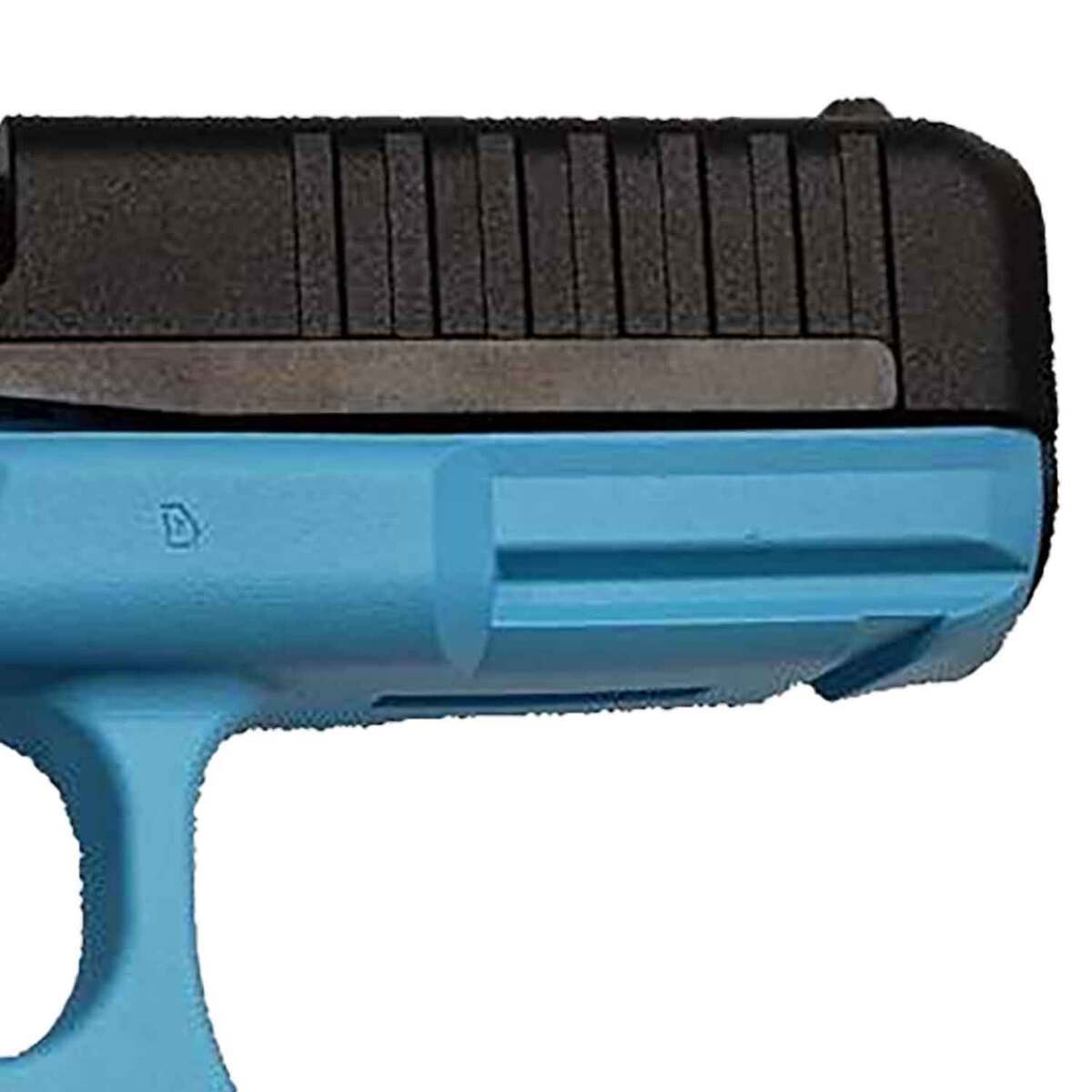 Glock 44 22 Long Rifle 4in Blue Raspberry Cerakote Pistol - 10+1 Rounds ...