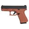 Glock 44 22 Long Rifle 4in Copper Suede/Black Cerakote Pistol - 10+1 Rounds - Orange