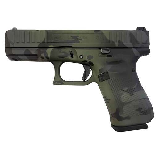 Glock 44 22 Long Rifle 4in Green Multicam Cerakote Pistol - 10+1 Rounds - Camo Compact image