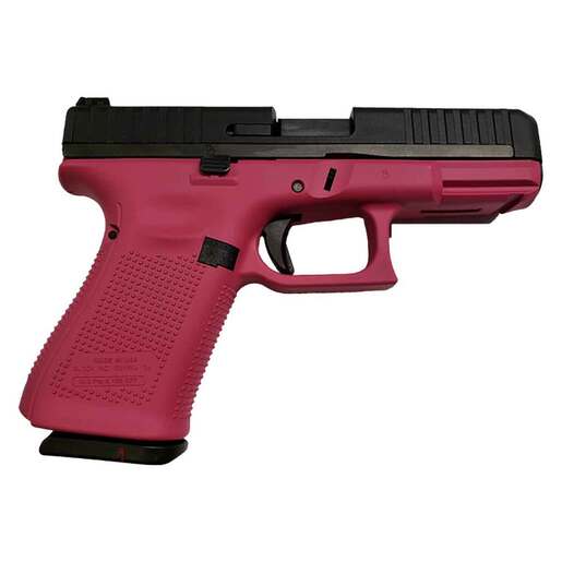 Glock 44 22 Long Rifle 4in Sig Pink/Black Cerakote Pistol - 10+1 Rounds - Red Compact image