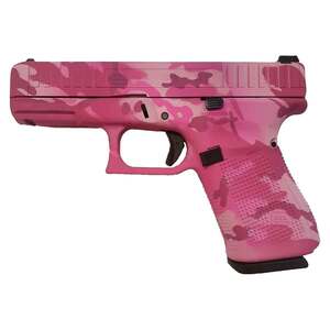 Glock 44 22 Long Rifle 4in Pink Multicam Cerakote Pistol - 10+1 Rounds