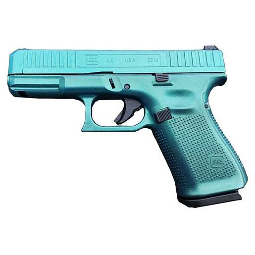 Glock 44 22 Long Rifle 4in Neptune Cerakote Pistol - 10+1 Rounds - Blue Compact image