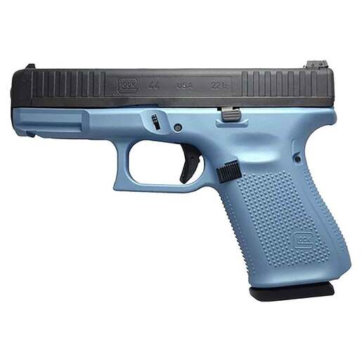 Glock 44 22 Long Rifle 4in Polar Blue/Black Cerakote Pistol - 10+1 Rounds - Blue Compact image