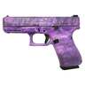 Glock 44 22 Long Rifle 4in Purple Shattered Cerakote Pistol - 10+1 Rounds - Purple